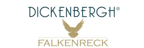 Logos von Dickenbergh und Falkenreck